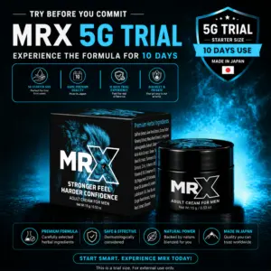 MR X 5g Trial Cream | 5th Anniversary Limited Edition, Made in Japan (25 Packs Only)